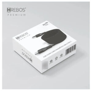 Cabo Magnético Curl Flow Tipo C para Lightning Premium CB-601i - Cores Sortidas