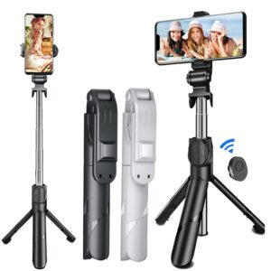 Bastão Pau Selfie E Tripé Controle Bluetooth Retrátil Monopod Youtuber Celular E Câmera