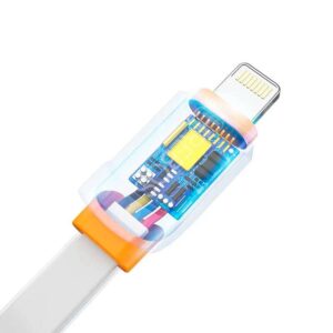 Cabo com Detalhes Coloridos Tipo C x  Lighting 1m HS-022