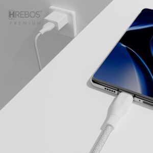 Cabo Magnético Curl Flow Tipo C para Tipo C Premium CB-601C - Cores Sortidas