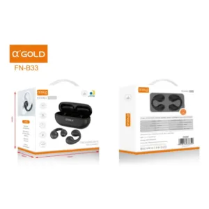 Fone De Ouvido Bluetooth Esportivo Earcuffs FN-BT33 A'Gold PRO