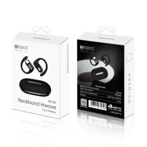 Fone de Ouvido Esporte Bluetooth Neckband Hwave HREBOS IF-220