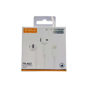 Fone de Ouvido para iPhone Lighting com Microfone com chip FN-A62 a'Gold