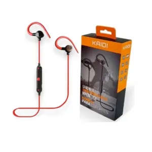Fone de Ouvido Esportivo sem fio Magnético e com gancho para esportes KD-90