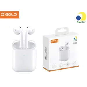 Fone De Ouvido Sem Fio Bluetooth V5.4 FN-B01 A'Gold Plus
