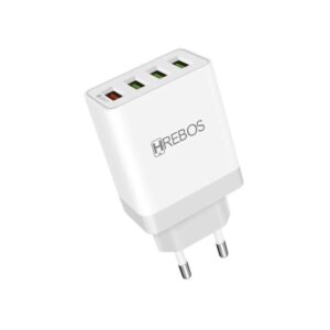 Fonte Carregador Turbo 4 Saídas USB 5V 3.6A 18W  HS-385