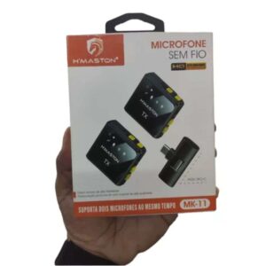 Microfone Sem Fio Lapela Live Celular Youtube Tipo - C MK-11